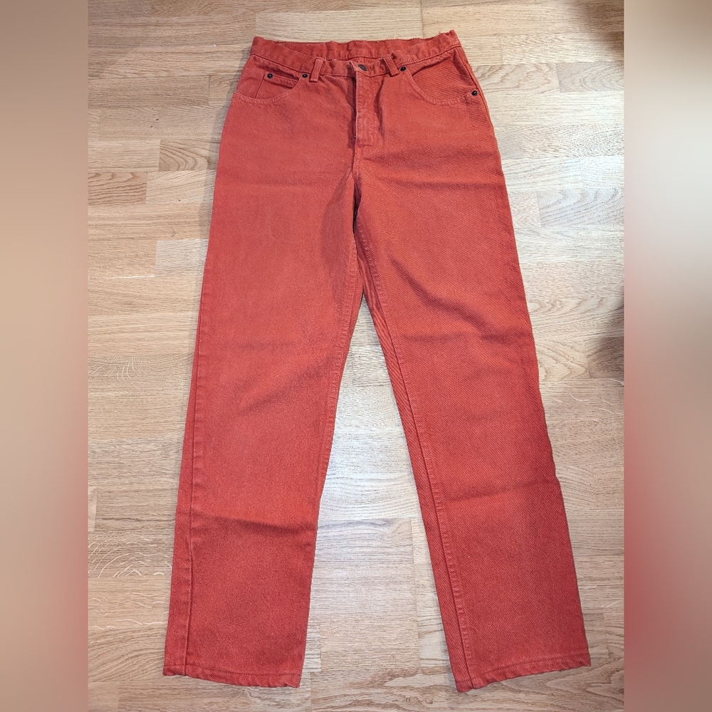 Calvin Klein Vintage Rust Coloured Jeans